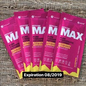 Prüvit Keto OS MAX Raspberry Lemonade